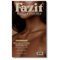 Fazit Gold Decolletage Glitter Makeup Patches