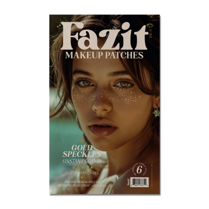 Fazit Gold Glitter Freckles Makeup Patches - View 1