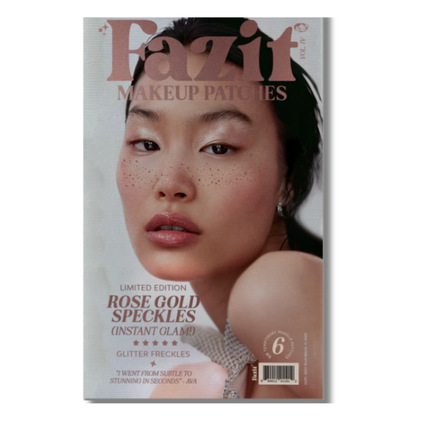 Fazit Rose Gold Stardust Speckles Makeup Patches