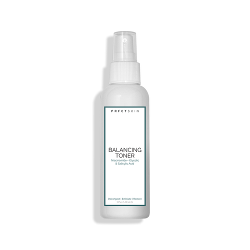 Balancing Toner:  Decongest & Restore with Niacinimide | Glycolic | Salycilic Acid
