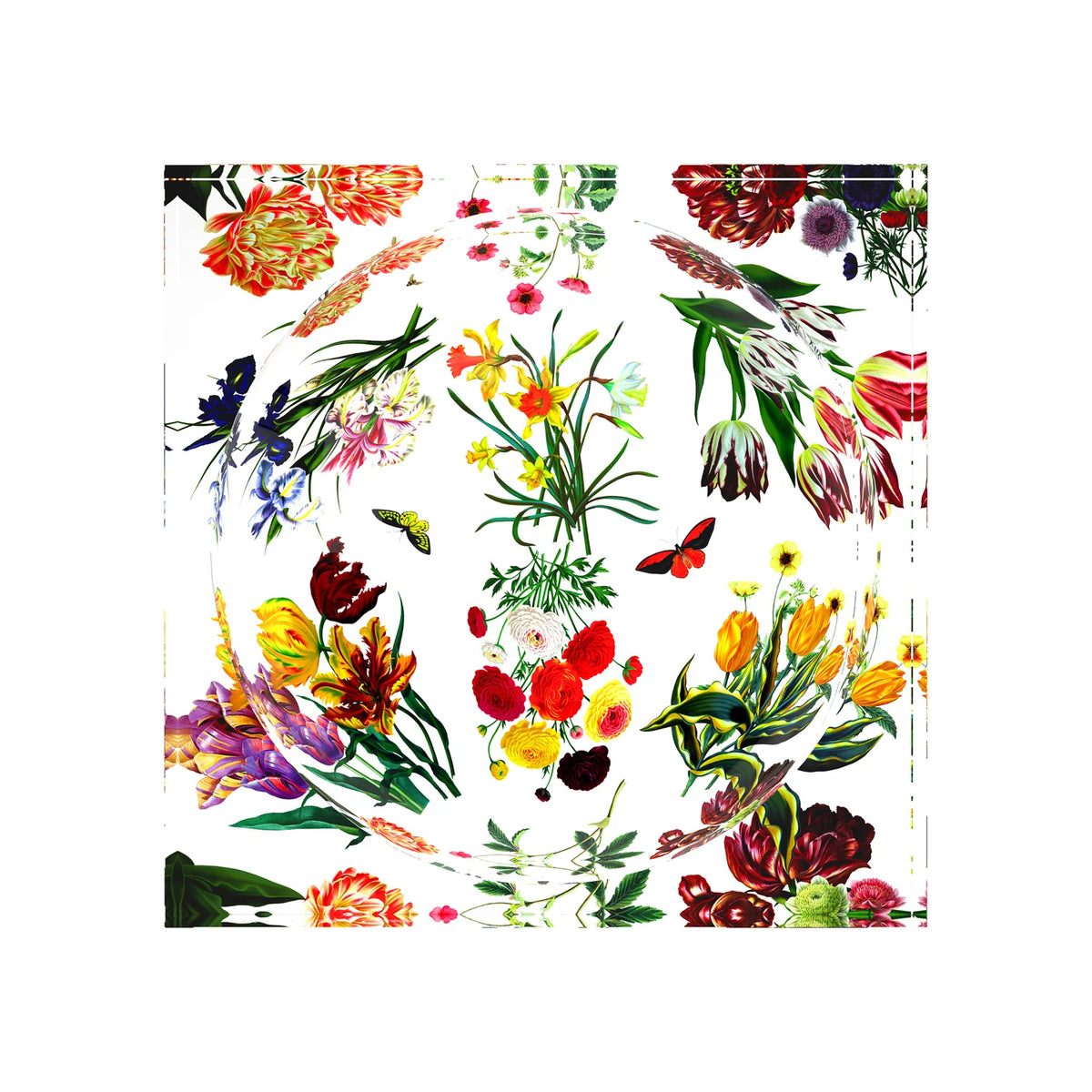 Nicolette Mayer Acrylic Catchall Dish - "Flora Fauna"