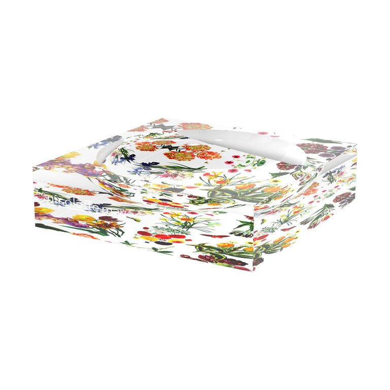 Nicolette Meyer Acrylic Catchall Dish - "Flora Fauna"