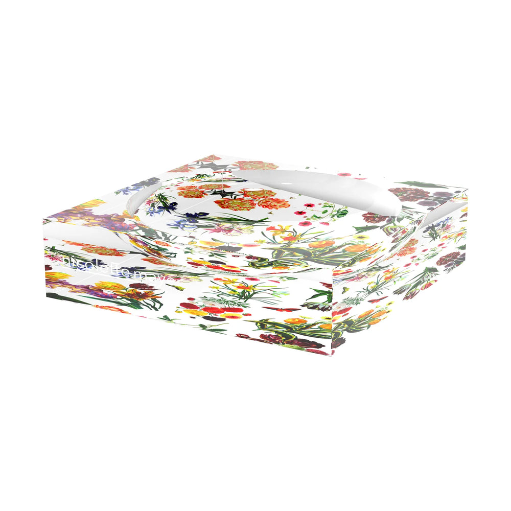 Nicolette Meyer Acrylic Catchall Dish - "Flora Fauna" - View 3