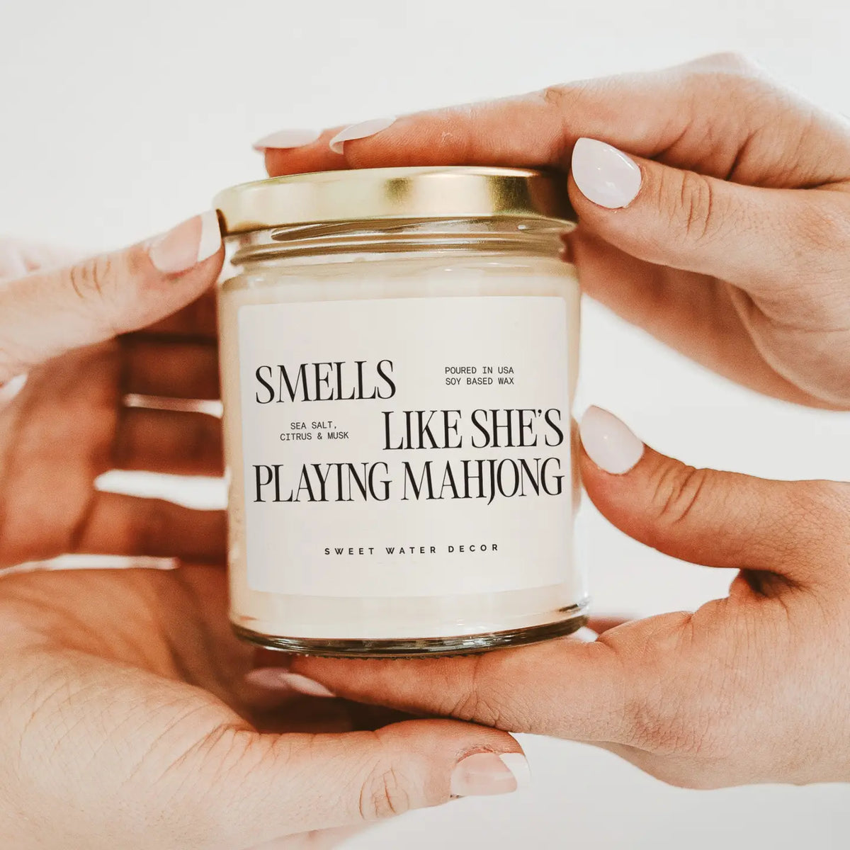 "Smells Like She's Playing Mahjong" - Soy Candle