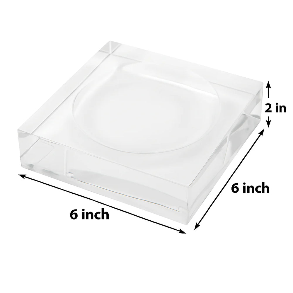 Nicolette Meyer Acrylic Catchall Dish - "Hot Pink Leopard" - View 4