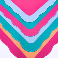 Mini Mahjong Mat | Color Wave | 21" X 21"