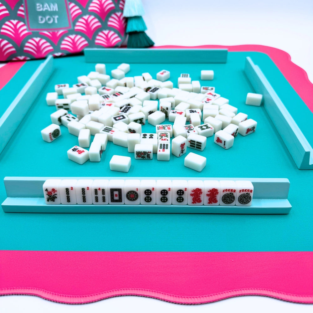Mini Mahjong Mat | Color Wave | 21" X 21" - View 7
