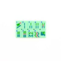 My Fair Mahjong Mini Mahjong Travel Set - Teal