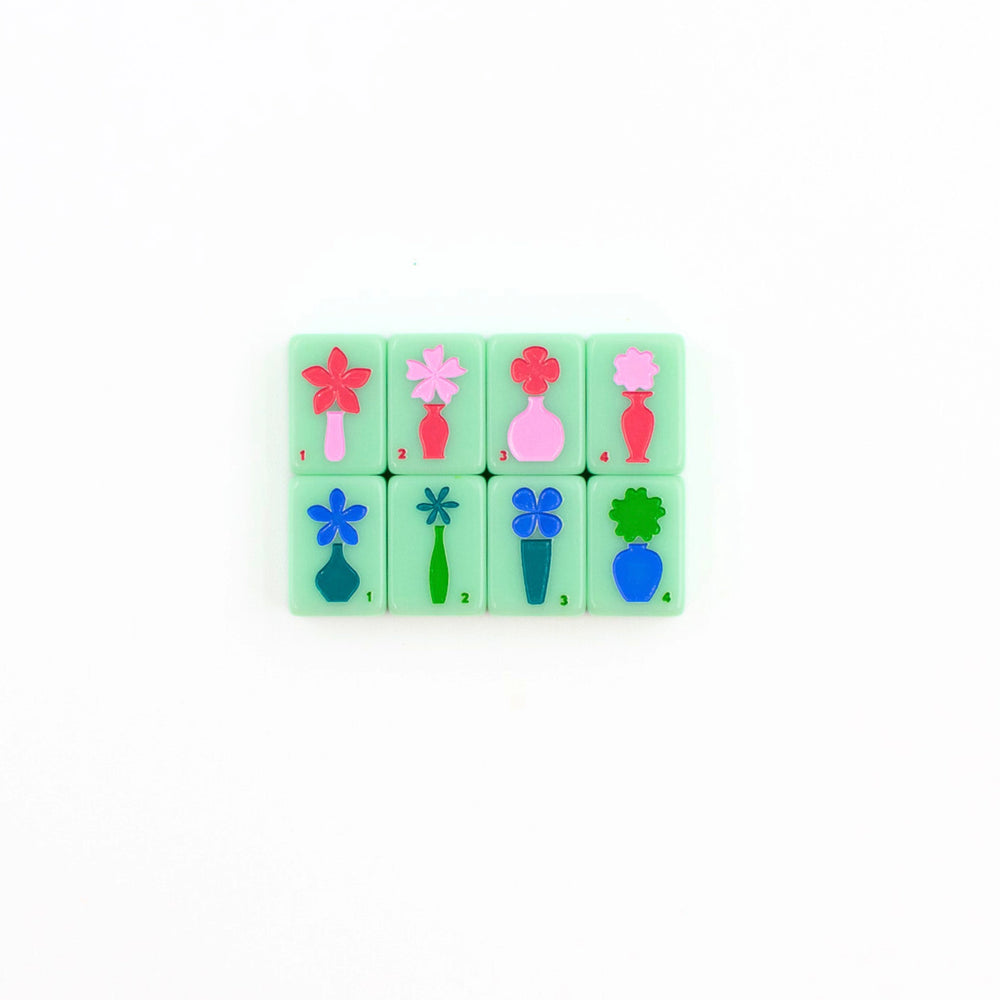 My Fair Mahjong Mini Mahjong Travel Set - Teal - View 7