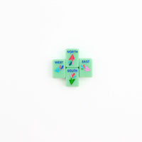My Fair Mahjong Mini Mahjong Travel Set - Teal