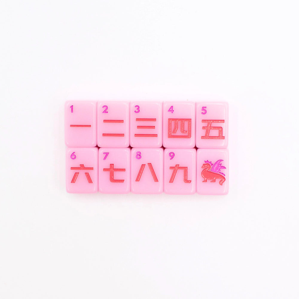 My Fair Mahjong Mini Mahjong Travel Set - Pink - View 4