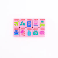 My Fair Mahjong Mini Mahjong Travel Set - Pink