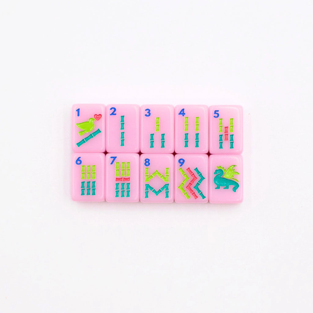My Fair Mahjong Mini Mahjong Travel Set - Pink