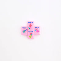 My Fair Mahjong Mini Mahjong Travel Set - Pink