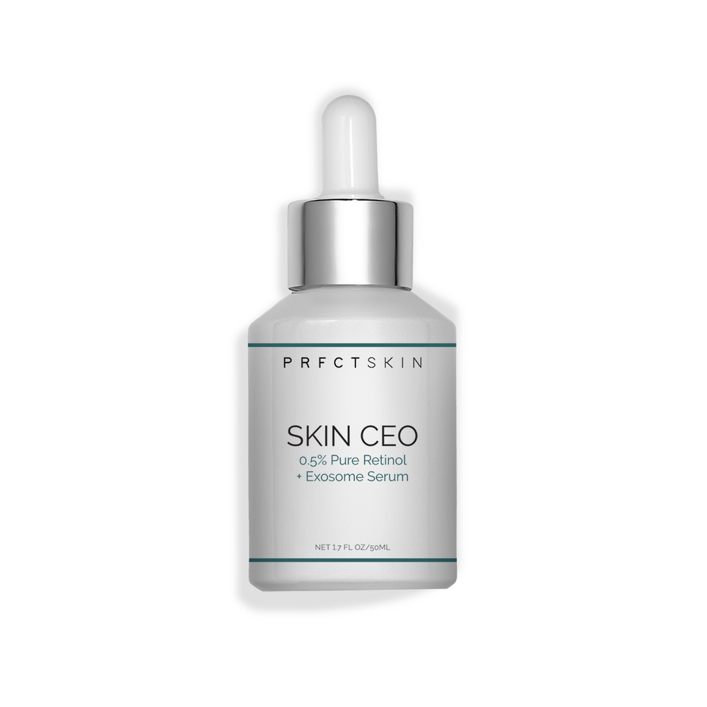 SKIN CEO: Anti-Aging + Resurfacing Retinol Serum Supercharged with Exosomes | Peptides | Antioxidants