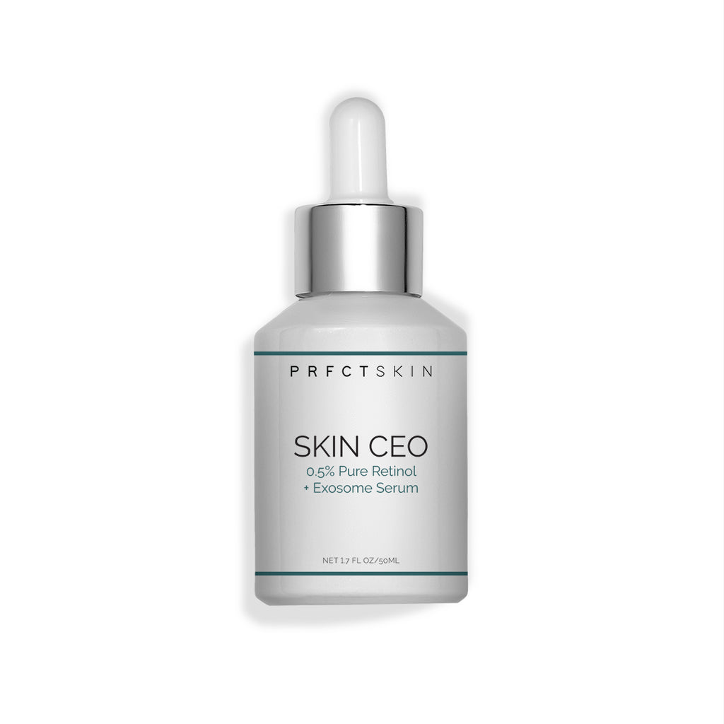 SKIN CEO: Anti-Aging + Resurfacing Retinol Serum Supercharged with Exosomes | Peptides | Antioxidants