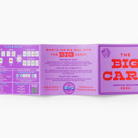 THE BIG CARD 2026 - Mahjong Playing Card by The Mahjong Line