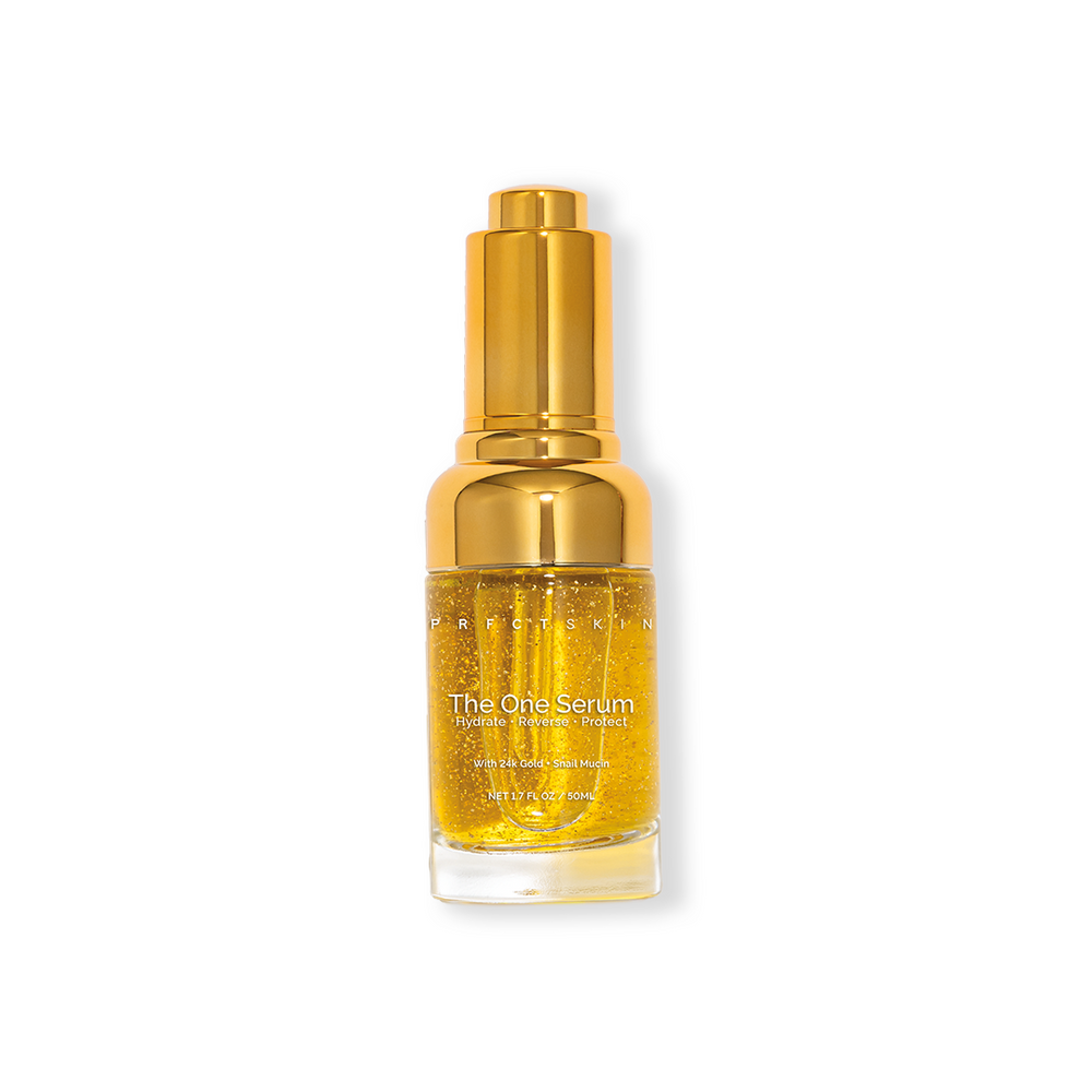 The One Serum: Hydrating & Anti-inflammatory Nourishment with 24k Gold | Snail Mucin Growth Factor